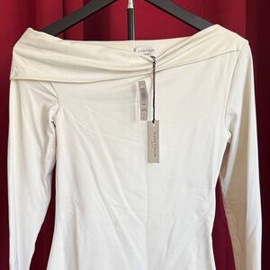Aritzia Contour Ravish Off-Shoulder Long Sleeve